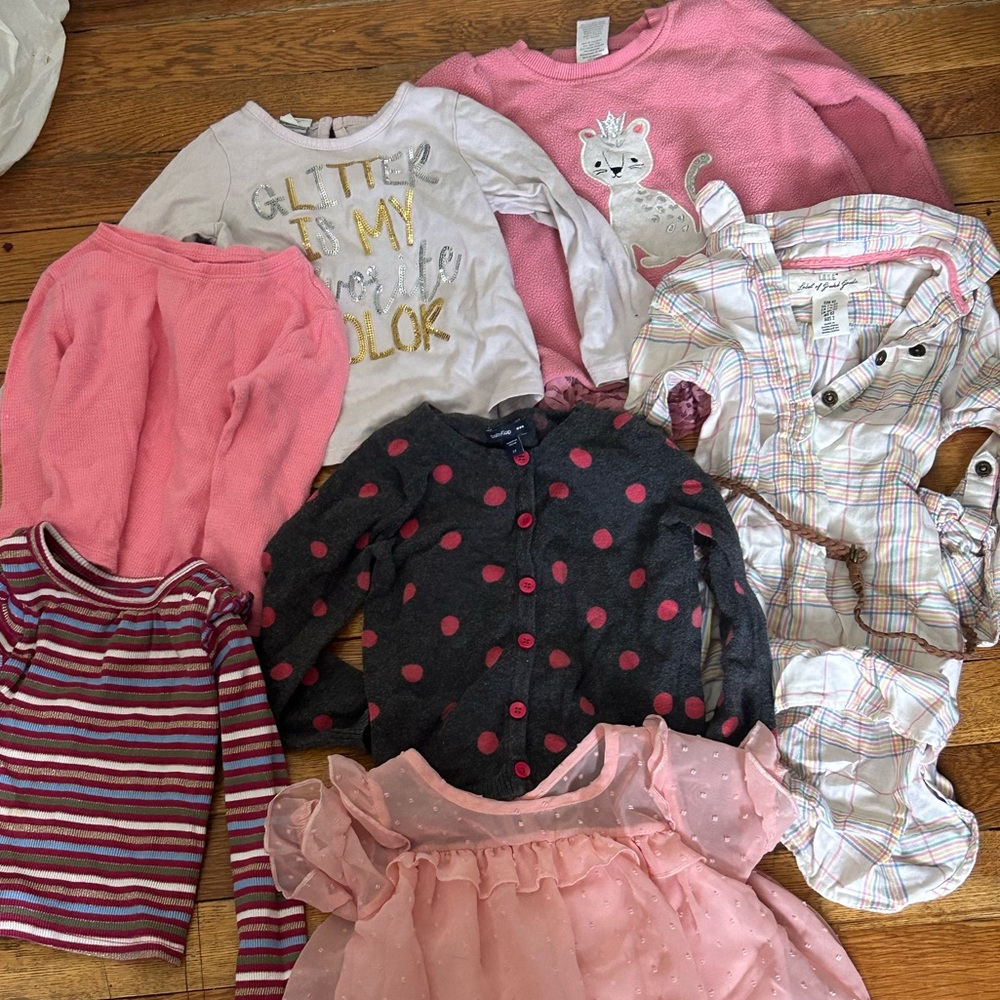 clothing lot girls 2t